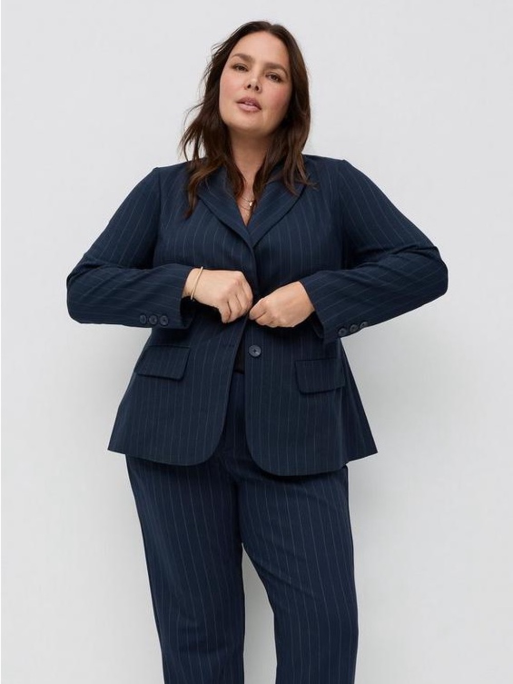 NWT 🔷 torrid Navy Pinstripe Blazer🔷
